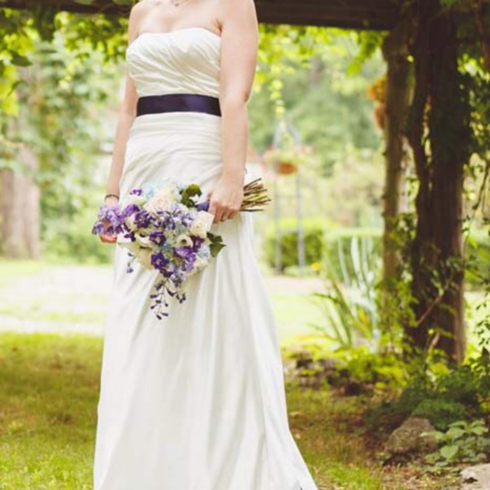 David Bridal’s Ivory Satin Sz 12